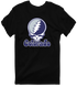 Colorado Baseball Stealie Grateful Dead T-Shirt — Colorado Rockies — Black