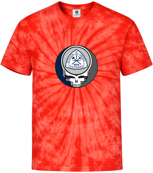 Colorado School of Mines Stealie Tie-Dye T-Shirt