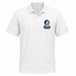 Colorado School Mines Stealie Premium Unisex Polo — Design: Colorado School of Mines — White