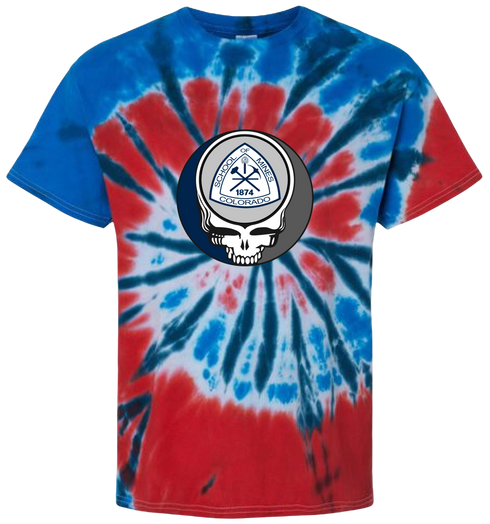 Colorado School of Mines Stealie Tie-Dye T-Shirt