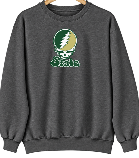 Colorado Stealie Premium Unisex Crewneck — Dark Heather