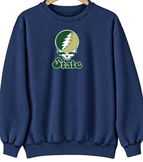 Colorado Stealie Premium Unisex Crewneck — Navy