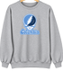 Columbia Stealie Premium Unisex Crewneck — Design: Columbia University — Sport Grey