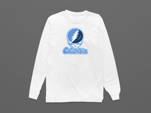 Columbia Stealie Premium Unisex Long-Sleeve — White