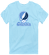 Columbia Stealie Premium Unisex T-Shirt — Design: Columbia University — Light Blue