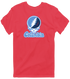 Columbia Stealie Premium Unisex T-Shirt — Design: Columbia University — Heather Red