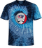 Columbus Blue Jackets Stealie Tie-Dye T-Shirt