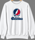 Columbus Stealie Premium Unisex Crewneck — Design: Columbus State University — White