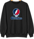 Columbus Stealie Premium Unisex Crewneck — Design: Columbus State University — Black