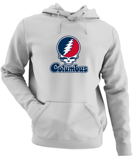 Columbus Stealie Premium Unisex Hoodie — Design: Columbus State University — Sport Grey
