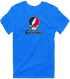 Columbus Stealie Premium Unisex T-Shirt — Design: Columbus State University — Royal