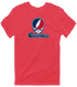 Columbus Stealie Premium Unisex T-Shirt — Design: Columbus State University — Heather Red