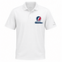 Columbus Stealie Premium Unisex Polo — Design: Columbus State University — White