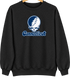 Connecticut Stealie Premium Unisex Crewneck — Design: Connecticut College — Black