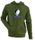 Connecticut Stealie Premium Unisex Hoodie — Design: Connecticut University of — Military Green