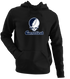 Connecticut Stealie Premium Unisex Hoodie — Design: Connecticut University of — Black