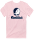 Connecticut Stealie Premium Unisex T-Shirt — Design: Connecticut University of — Light Pink