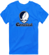 Connecticut Stealie Premium Unisex T-Shirt — Design: Connecticut University of — Royal