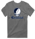 Connecticut Stealie Premium Unisex T-Shirt — Design: Connecticut University of — Charcoal