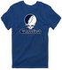Connecticut Stealie Premium Unisex T-Shirt — Design: Connecticut University of — Navy