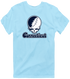 Connecticut Stealie Premium Unisex T-Shirt — Design: Connecticut University of — Light Blue