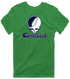 Connecticut Stealie Premium Unisex T-Shirt — Design: Connecticut University of — Irish Green