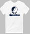 Connecticut Stealie Premium Unisex T-Shirt — Design: Connecticut University of — White