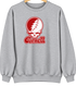 Cornell Stealie Premium Unisex Crewneck — Design: Cornell University — Sport Grey