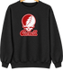 Cornell Stealie Premium Unisex Crewneck — Design: Cornell University — Black