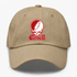 Cornell Stealie Premium Unisex Dad Hat — Design: Cornell University — Khaki