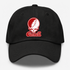 Cornell Stealie Premium Unisex Dad Hat — Design: Cornell University — Black