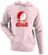 Cornell Stealie Premium Unisex Hoodie — Design: Cornell University — Light Pink