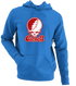 Cornell Stealie Premium Unisex Hoodie — Design: Cornell University — Heather Royal