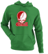 Cornell Stealie Premium Unisex Hoodie — Design: Cornell University — Irish Green