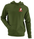 Cortland State Stealie Premium Unisex Hoodie — Design: Cortland State University — Military Green