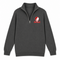 Cortland State Stealie Premium Unisex Quarter-Zip — Design: Cortland State University — Charcoal