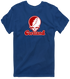 Cortland State Stealie Premium Unisex T-Shirt — Design: Cortland State University — Navy
