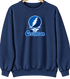 Creighton Stealie Premium Unisex Crewneck — Design: Creighton University — Navy