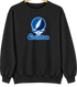 Creighton Stealie Premium Unisex Crewneck — Design: Creighton University — Black