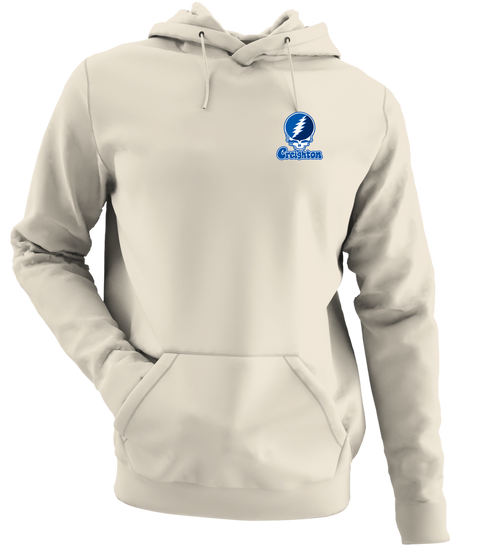 Creighton Stealie Premium Unisex Hoodie — Design: Creighton University — Sand