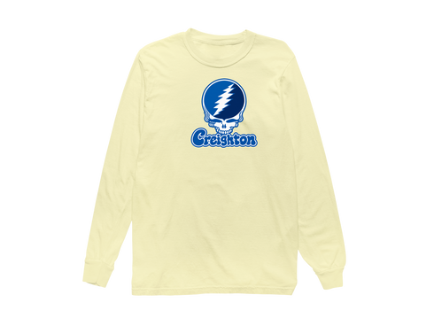 Creighton Stealie Premium Unisex Long-Sleeve — Design: Creighton University — Butter