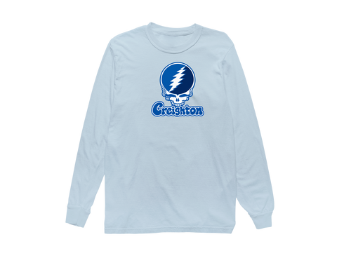 Creighton Stealie Premium Unisex Long-Sleeve — Design: Creighton University — Chambray