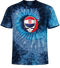 Croatia FIFA World Cup Stealie Tie-Dye T-Shirt