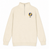 Cal - Premium Grateful Dead Quarter-Zip Pullover - Sand - 1