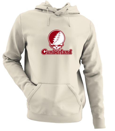 Cumberland Stealie Premium Unisex Hoodie — Design: Cumberland University — Sand