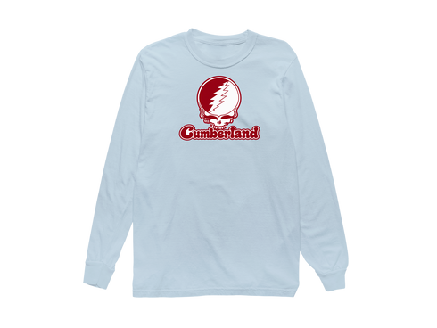 Cumberland Stealie Premium Unisex Long-Sleeve — Design: Cumberland University — Chambray