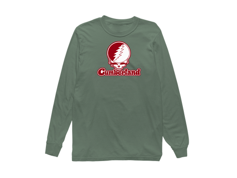 Cumberland Stealie Premium Unisex Long-Sleeve — Design: Cumberland University — Light Green