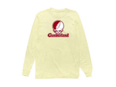 Cumberland Stealie Premium Unisex Long-Sleeve — Design: Cumberland University — Butter