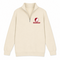 Cumberland Stealie Premium Unisex Quarter-Zip — Design: Cumberland University — Sand