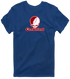 Cumberland Stealie Premium Unisex T-Shirt — Design: Cumberland University — Navy